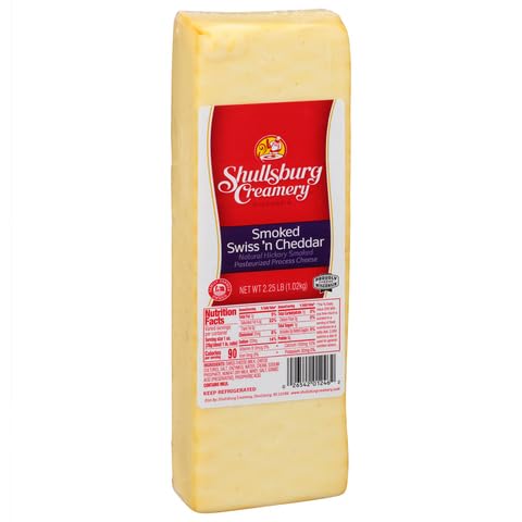 Miniatura 4 de Shullsburg Creamery - Queso suizo ahumado y cheddar - Pan de 2.25 libras