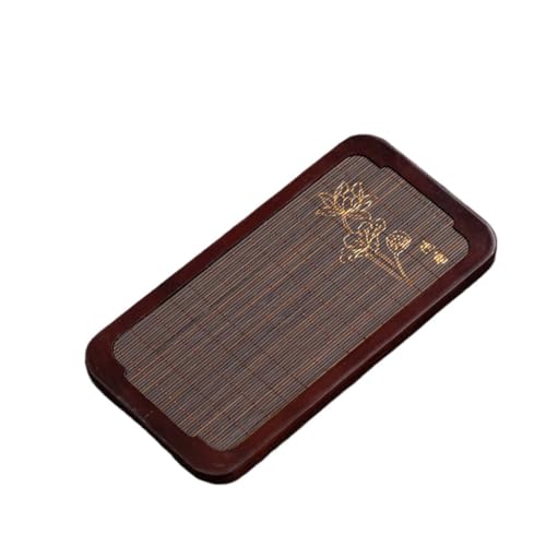 Plateaux décoratifs en bambou naturel pour service à thé de table - 2