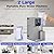 VonWater CT910GH 3S Instant Hot Reverse Osmosis Water Filter Countertop RO System with 2 Pitchers, NSF/ANSI 372,42,58, 5 Volume & 5 Temp Settings, 3:1 Pure to Drain, 7-Stage Filtration - Bundle