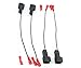 Xtenzi 2 Pair Speaker Harness Set Compatible with Ford, Mazda, Mercury, Chevrolet & Lincoln
