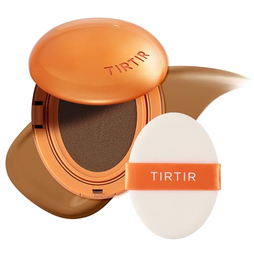 Image of [*Mini Size*] TIRTIR Mask Fit Ai Filter Cushion Foundation | AI-Like Semi-Matte Finish - Up to 72-Hour Medium to Full Coverage Korean BB Cushion Make up Beauty, #39W Caramel, 0.15 Fl Oz