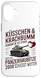 Einfache Installation Küssen & Krachbumm Panzerhaubitze 2000 Hülle für iPhone 16 Plus