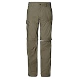 north evo 2017 Wind- und wasserabweisend Jack Wolfskin Herren North Evo Zip Off Pant, Herren, Burnt Olive, 50 (US Men\'s 34/32)