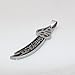 ZKDC Islam muslim Zulfiqar Sword of Imam Ali stainless steel 60 cm chain necklace jewelry