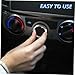 Unomor 1Set Car Air Conditioning Knob Upgrade Rotary Switches for Easy Installation Durable Design for Manual Modification