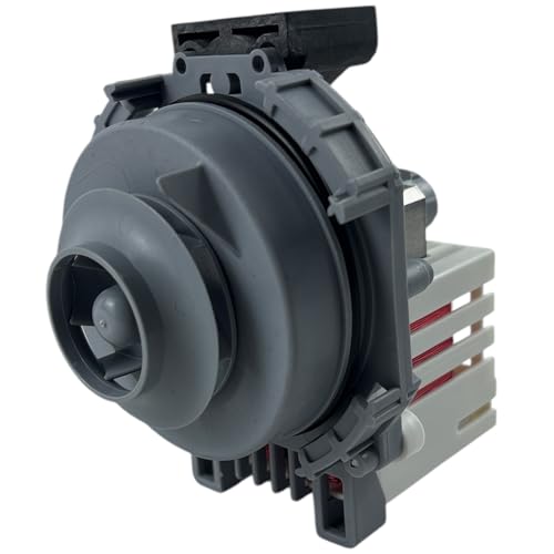 eRicambi Pompe électrique C00303737 compatible avec lave-vaisselle Hotpoint Ariston - 60 W 220-230 V 50 Hz avec joint inclus - pour modèles DFG15B10EU, DFP58B1NXEU, LFC2B19X