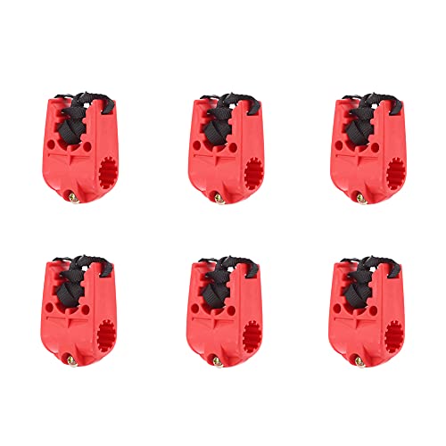 Blueshyhall Lot de 6 crochets de rechange pour support de vélo de voiture, SUV ou vélo Cover