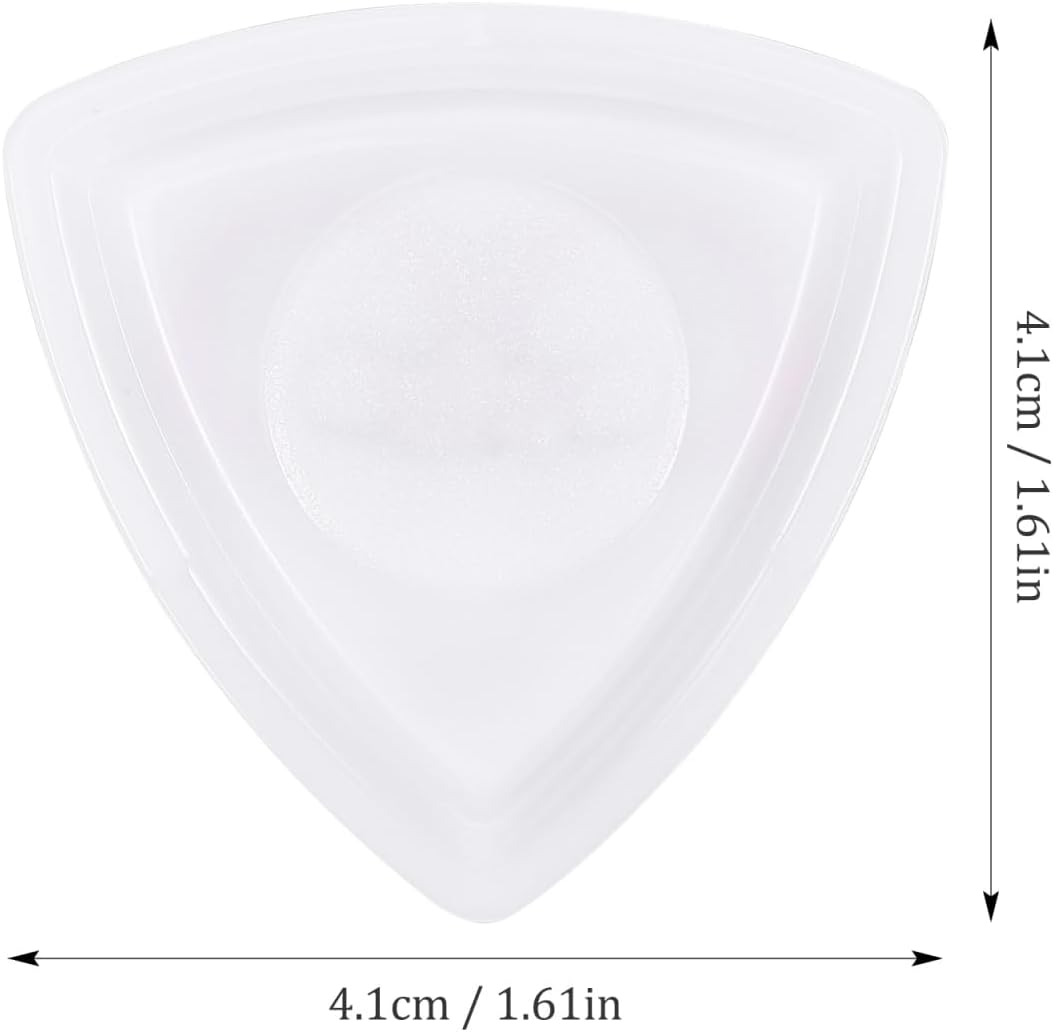 SUPVOX 3Pcs Glowing Guitar Pick: Lightweight Colourful Illuminated Picks for Acoustic & Electric Guitar - Suitable for Night Playing