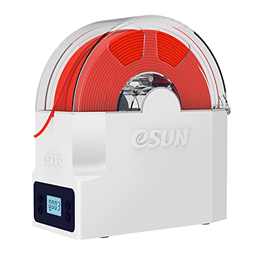 Image of eSUN eBOX Lite Upgraded 3D Printing Filament Dryer Box, Filament Storage Box, Spool Holder for Keeping 3D Printing Filament from Moist and Keeping Filaments Dehydrating, US Power Supply