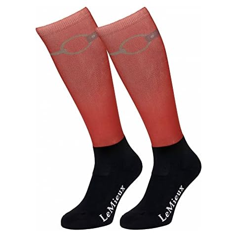 LeMieux Footsies Childrens Socks - Snaffle Sienna Cover