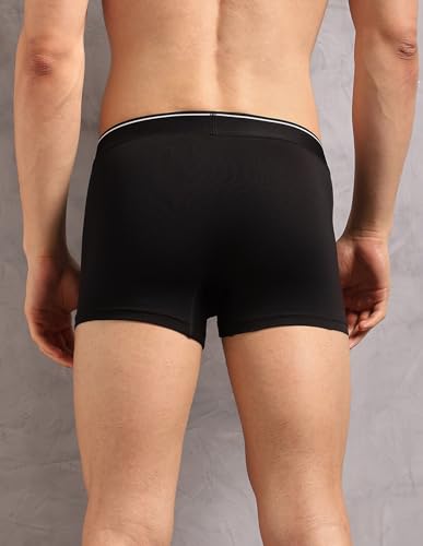 Image of U.S. Polo ASSN. Men's OET18 Cotton Stretch Breathable Underwear Trunks - Pack of 2