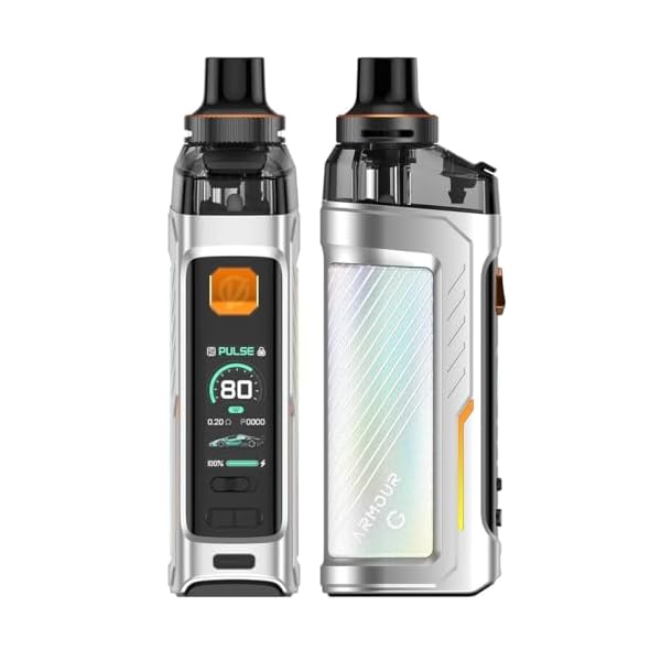 For Vaporesso ARMOUR G Pod Kit | Original 80W 3000mAh Box Mod ARMOUR G Pod (DTL)+ GTX 0.2Ω + 0.4Ω Mesh Coils Vaporisateur, Sans nicotine