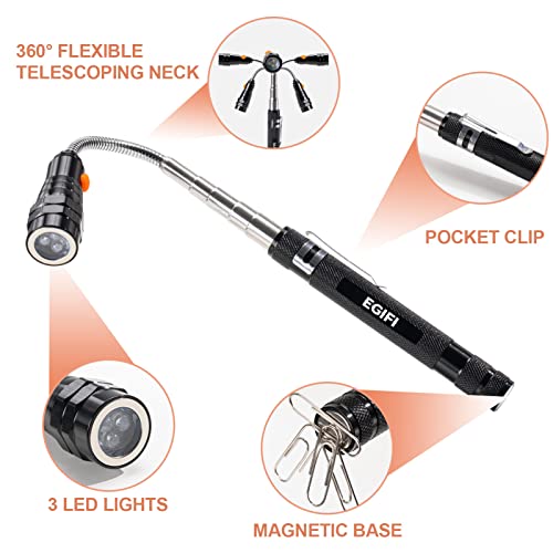 Fathers Day Dad Gifts, LED Magnetic Pickup Tools - image 4