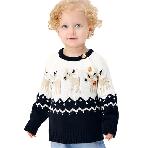 Boys And Girls Fall And Winter Christmas Knitted Sweater Kid Sweatshirt Girl3