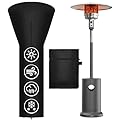 Outdoor Patio Heater Covers with Zipper and Storage Bag, UV-Proof/Waterproof Coating,Dust proof,Wind-Resistant,Sunlight-Resistant,Snow-Resistant Propane Heavy Duty Heater Cover (89" Hx 33" Dx 19" B)