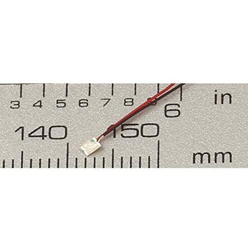 EDGELEC 20pcs Prewired 0805 Blue SMD LED Light Emitting Diode DC 3V Micro Litz Length 7.8in. (20cm) Soldered Mini LED Lights for DIY Manual Model Toy Decoration