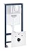 Produktbild GROHE Rapid SL - WC Set 4 in 1 (1,13 m, Skate Air Betätigung, mit WC- Schallschutzset, Spülkasten GD 2, 6-9l), 38750001