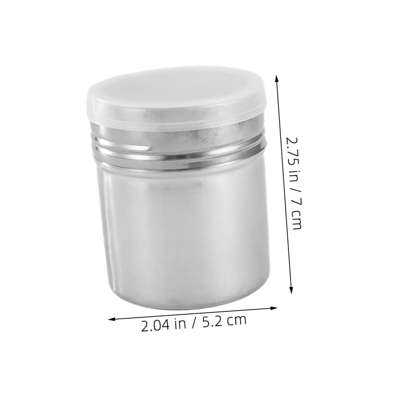 Unomor 4pcs Stainless Steel Salt Shaker with Lid Fine Mesh Seasoning Dispenser for Baking Cooking and Bbq Essential Kitchen Tool for Chefs and Home Cooks