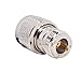DHT Electronics 2-Pack RF Connector Adapter N Type Female to PL259 / SO239 Male