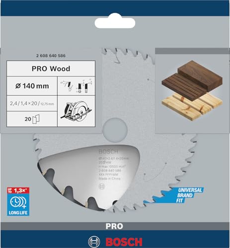 Lame de scie circulaire Optiline Wood 140 x 2012 7 x 2 4 mm 20 1pc - vue 3