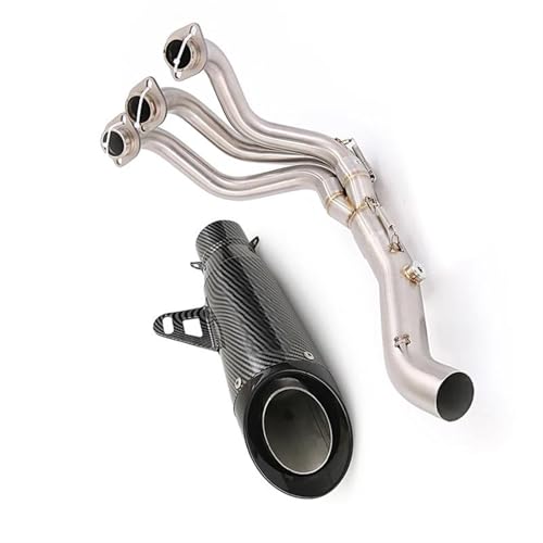 Sistema de escape completo con silenciador de 51 mm y tubo de conexión para Yamaha MT09