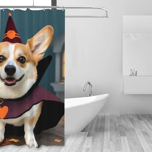 Rideau de douche robuste imperméable épais rideau de bain décoratif
