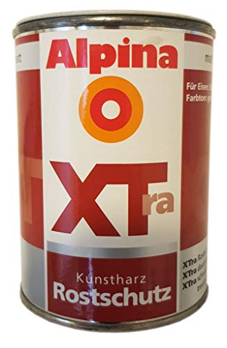 Alpina Holz-Wetterschutz-Farben – Schwarz, deckend – bis zu 12 Jahre Schutz vor Witterung und Nässe – schmutzabweisend, deckend & ergiebig – 750 ml
