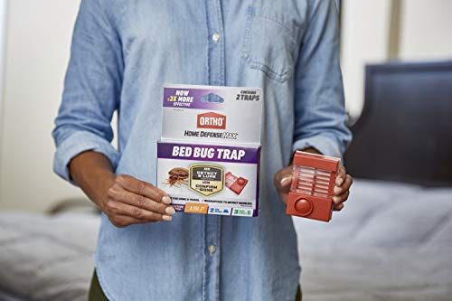 Ortho Home Defense Max Bed Bug Trap: Use In Your House Or When Traveling, Part Of A 3-Step Solution System, 2-Pack #TOP2