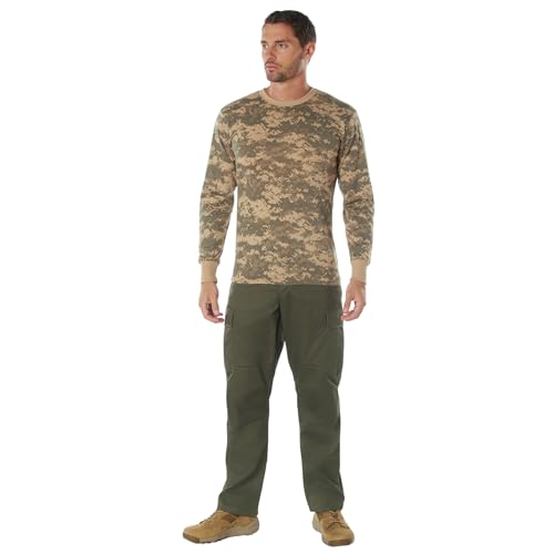 Rothco 613902638525 Acu Digital Camouflage Mens Army Digital Camo Long Sleeve T-Shirt thumb #7
