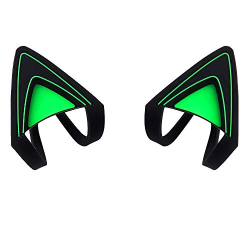Oreilles de chat pour casque Razer Kraken 2019 l'accessoire vert idéal pour vos streams gaming