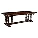 Jonathan Charles Elizabethan Dark Oak Extending Dining Table 493379