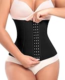 YARRCO Corset Reductor Adelgazante Mujer Abdomen (Negro,XL)