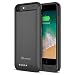 iPhone 8/7 Battery Case, Trianium Atomic Pro 3200mAh Extended iPhone 7 8 Battery Portable Charger iPhone 7, iPhone 8 (4.7”) [Black] Power Charging Case Pack Juice Bank [Apple Certified Part]