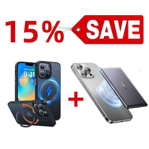 TORRAS 5,000mAh MiniMag Power Bank — Buy Together to Save 15%