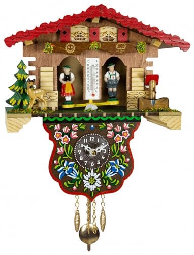 Trenkle Miniatur Schwarzwald Pendel Schweizer Haus der Zeit TU 807 PQ