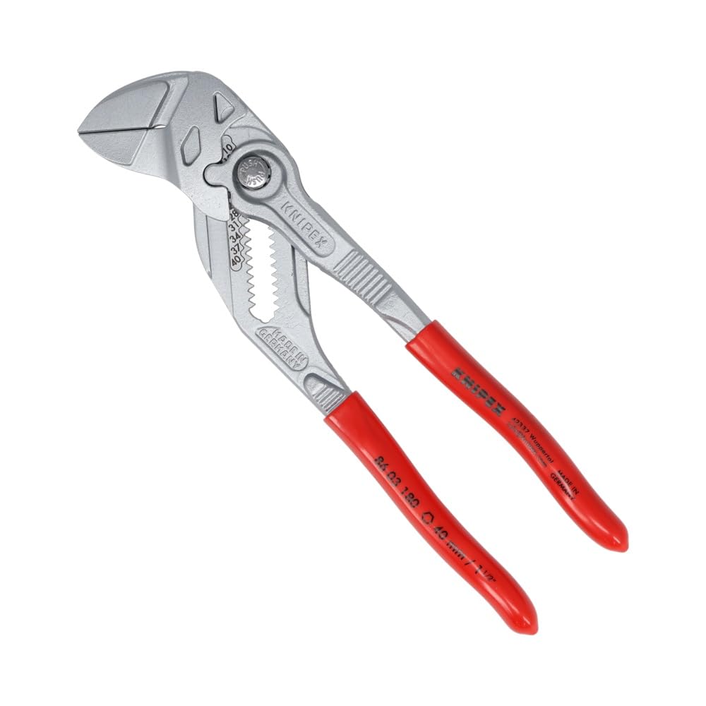 べにか KNIPEX クニペックスプライヤー200mm 2615-200S クリアレッド 【限定