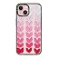Pink Polka Daub Hearts