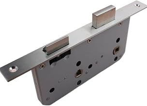 Picaporte Baño con manija dividida 5578 6078 Cerradura de doble lengüeta Perno del cuerpo Cerradura de la puerta Accesorios Embutir Para Puertas (Color : A_55MM, Size : 78mm)