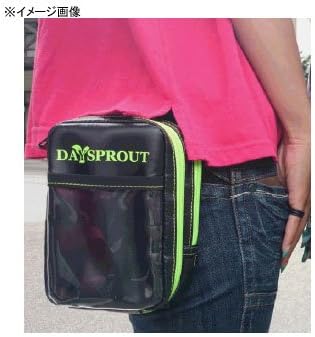 Amazon Daysprout ディスプラウト Dsワレットポーチ ブラック グリーンチャック ディスプラウト Daysprout タックルバッグ