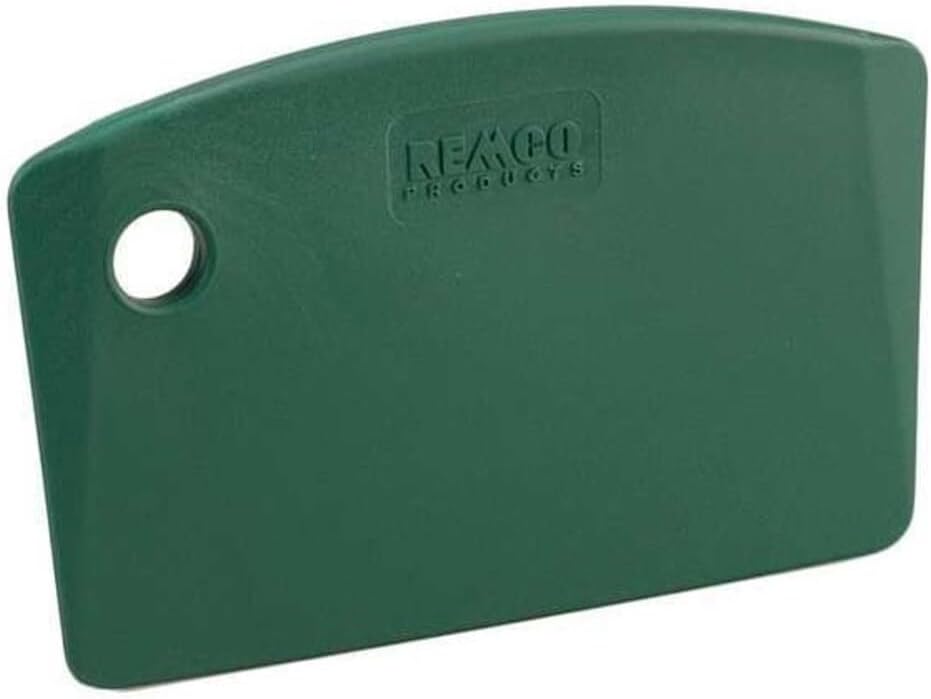 Remco Mini Bench Scraper,5-1/2 x3-1/2,MD Grn 6959MD2-1 Each