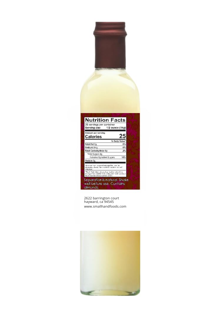 Small Hand Foods Orgeat Syrup - 17.5 oz