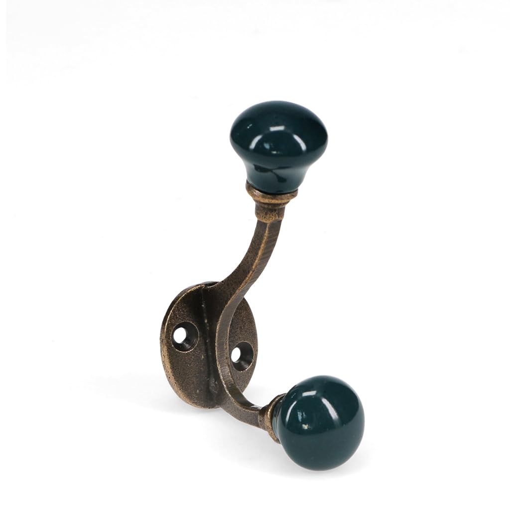 Rex London Ceramic Double Hook - Blue