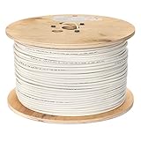 EWCS 18 AWG 4/C Str CMP Plenum Rated Non-Shielded Sound & Security Cable - 1000 Feet - Made in USA