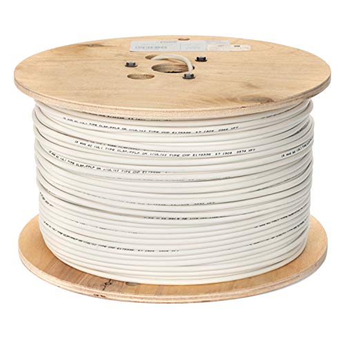 EWCS 18 AWG 4/C Str CMP Plenum Rated Non-Shielded Sound & Security Cable - 1000 Feet - Made in USA