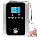 Alkaline Water Ionizer Machine - pH 3-11 Water Purifier, 800mV ORP, 8000L Filter, Auto-Cleaning, Voice Control, Black – Healthy Drinking Water Solution