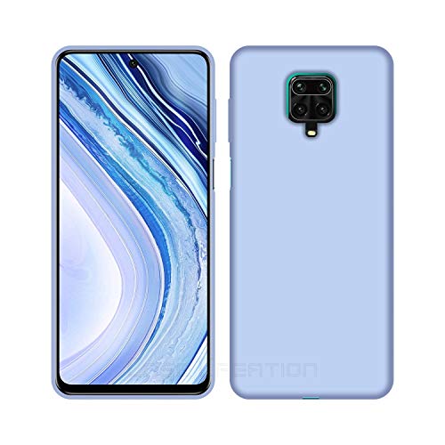 Image of Case Creation Luxurious OG Series for Xiaomi Redmi Note 9 Pro Max Case Cover,Anti-Dirty Slim Case Frosted Matte Cute Raised Bezel (Splash of Color) Back Cover for Redmi Note 9 Pro Max -Light Purple