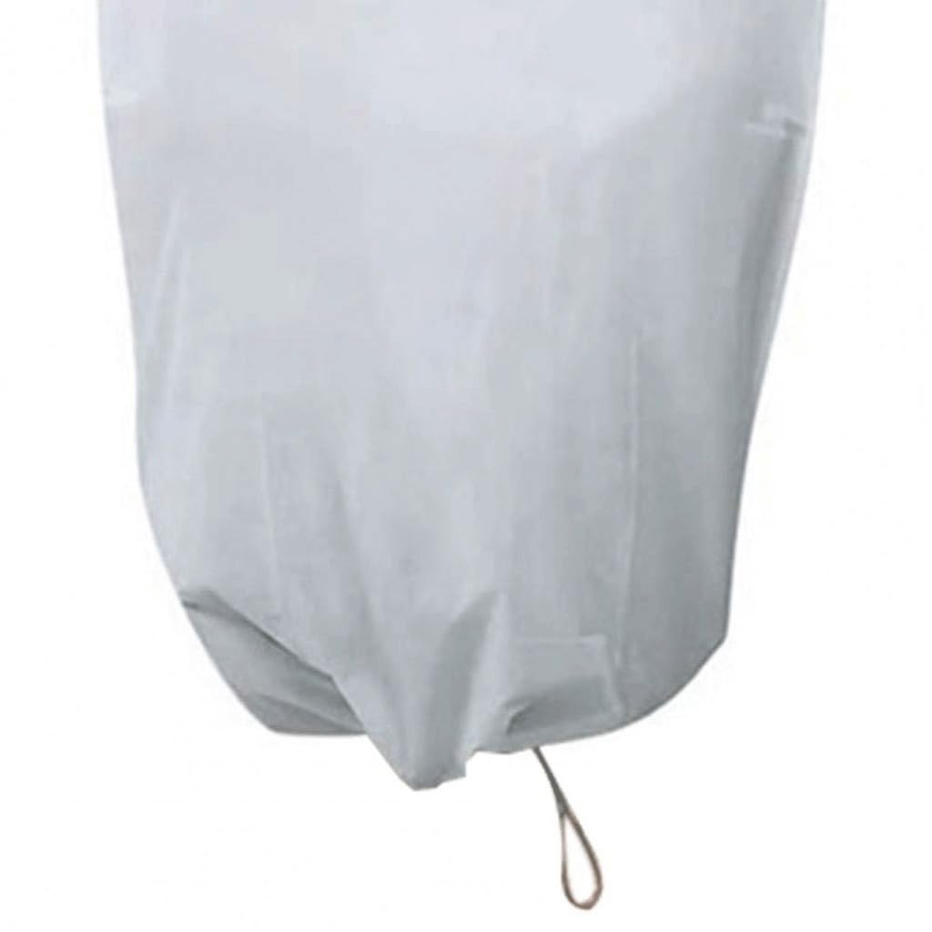 Netzbeutel, Luftpolsterfolie, Obstschutzbeutel, Warme Abdeckung Baum Strauch Pflanze Schutz Tasche Frost Schutz Hof, for Garten Winter Kordelzug Pflanze(80x120cm)