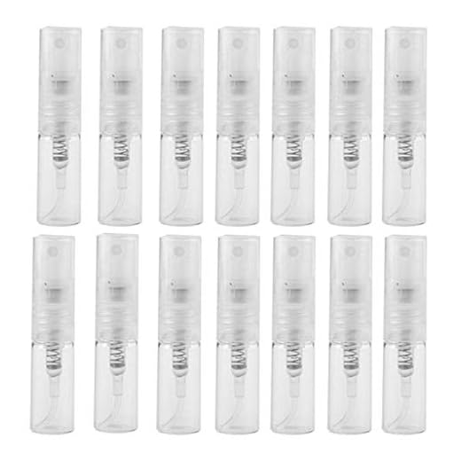 MYBOON 100 stycken mini klar 2 ml plast påfyllningsbar sprayflaska parfymprov atomizer tom sprayflaska klar