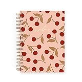 Papel de 100 grs CUADERNO A5. CHARUCA. CEREZAS ROSA. PUNTOS.