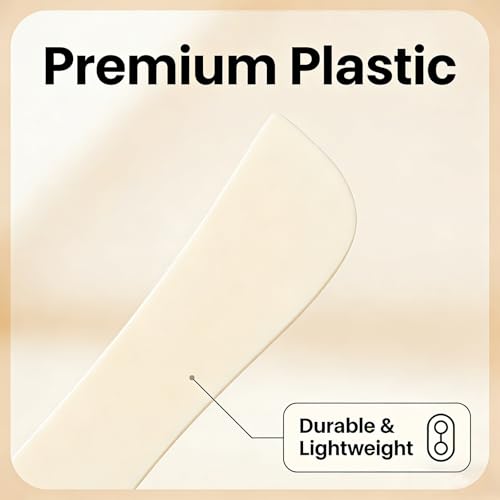 4-teiliges Origami-Messerset aus Kunststoff: Vielseitiges Set für Falzbrett & Falzmaschine | Präzises Falzbein für Papier, Karten, Umschläge & Boxen | Ergonomisches Werkzeug für Buchbinder & Anfänger